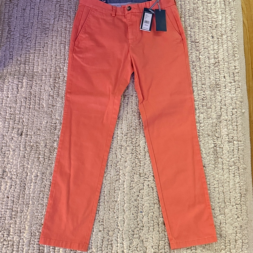 Vineyard Vines Men's Salmon Chinos